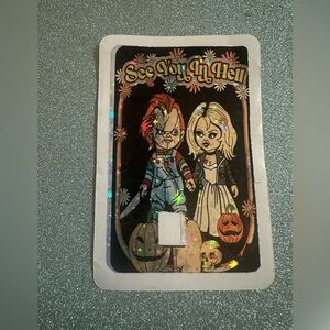 Holographic Horror Credit Card Skin